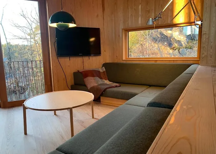 度假居 Architectural Gem With A View Of Lyngor *
