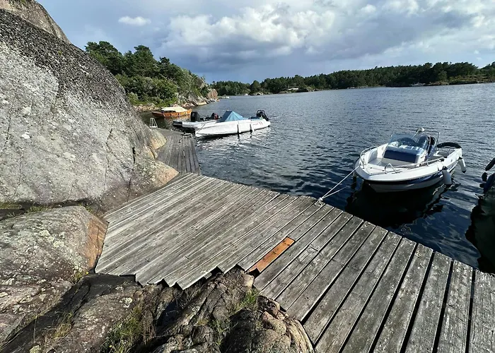 Architectural Gem With A View Of Lyngor Nyaraló Risør
